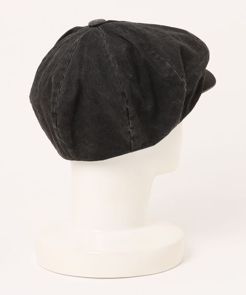 SPINNS（スピンズ）の「古着風キャスケット/シンプル/無地（キャスケット・メンズ・ブラック/ベージュ・ONESIZE）」の3枚目の写真