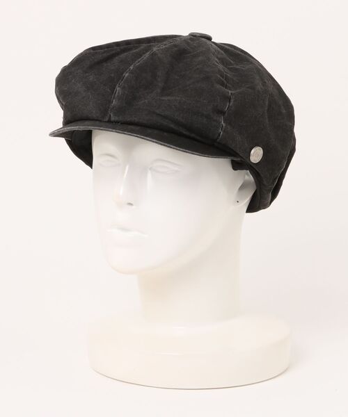 SPINNS（スピンズ）の「古着風キャスケット/シンプル/無地（キャスケット・メンズ・ブラック/ベージュ・ONESIZE）」の11枚目の写真