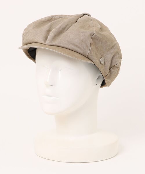 SPINNS（スピンズ）の「古着風キャスケット/シンプル/無地（キャスケット・メンズ・ブラック/ベージュ・ONESIZE）」の12枚目の写真