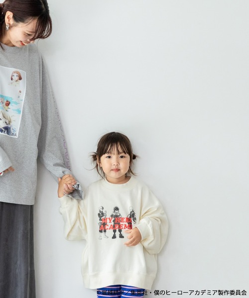 コミケ　冬　伊織もえ　サイン入り　ヘヴィトレーナー　13OZ オーバーサイズ 僕のヒーローアカデミア】ウラケプルオーバー 600597（スウェット