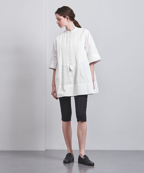 Pheeta（フィータ）の「＜Pheeta＞Trinity チュニックシャツ/PH013C-66（シャツ/ブラウス・レディース・ホワイト/ブラック・FREE）」の3枚目の写真