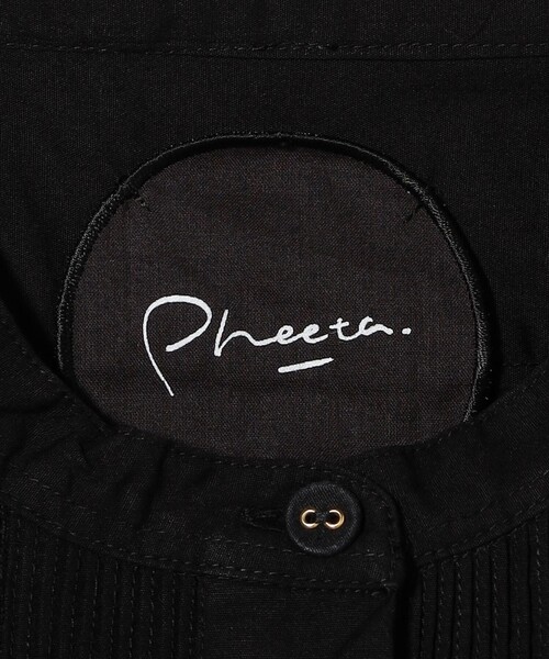 Pheeta（フィータ）の「＜Pheeta＞Trinity チュニックシャツ/PH013C-66（シャツ/ブラウス・レディース・ホワイト/ブラック・FREE）」の17枚目の写真