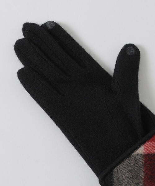 パーシャルクレストブリッジチェックグローブ（手袋）｜BLUE LABEL