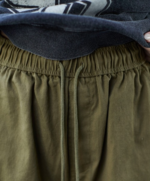 WEGO（ウィゴー）の「WEGO/ツイルイージーカーゴパンツ（カーゴパンツ・レディース・カーキ/その他1/ブラック・X-SMALL/MEDIUM/SMALL）」の7枚目の写真