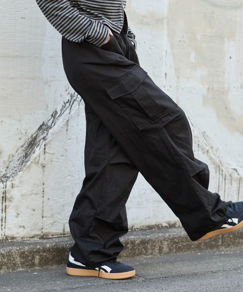 WEGO（ウィゴー）の「WEGO/ツイルイージーカーゴパンツ（カーゴパンツ・レディース・カーキ/その他1/ブラック・X-SMALL/MEDIUM/SMALL）」の18枚目の写真