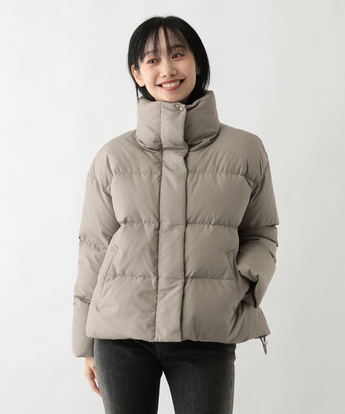 FOUND GOOD（ファウンドグッド）の「スタンドダウンJK（ダウンジャケット/コート・レディース・ブラウン系3/アイボリー/ブラック・S/L/M）」の11枚目の写真