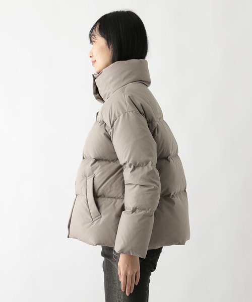 FOUND GOOD（ファウンドグッド）の「スタンドダウンJK（ダウンジャケット/コート・レディース・ブラウン系3/アイボリー/ブラック・S/L/M）」の14枚目の写真