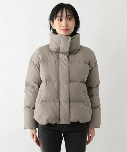 FOUND GOOD（ファウンドグッド）の「スタンドダウンJK（ダウンジャケット/コート・レディース・ブラウン系3/アイボリー/ブラック・S/L/M）」の16枚目の写真