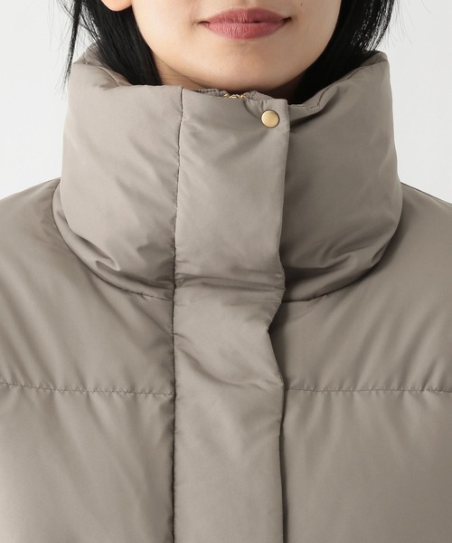 FOUND GOOD（ファウンドグッド）の「スタンドダウンJK（ダウンジャケット/コート・レディース・ブラウン系3/アイボリー/ブラック・S/L/M）」の18枚目の写真