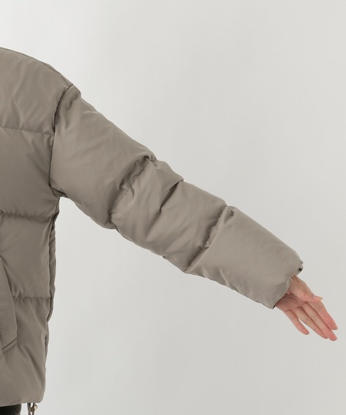 FOUND GOOD（ファウンドグッド）の「スタンドダウンJK（ダウンジャケット/コート・レディース・ブラウン系3/アイボリー/ブラック・S/L/M）」の19枚目の写真