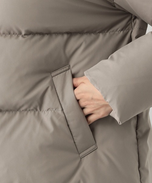 FOUND GOOD（ファウンドグッド）の「スタンドダウンJK（ダウンジャケット/コート・レディース・ブラウン系3/アイボリー/ブラック・S/L/M）」の21枚目の写真