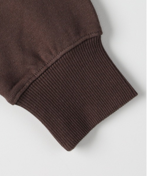 BACK NUMBER（バックナンバー）の「【BACK NUMBER】スウェットジップパーカー (ヘビーオンス/フロントジップ/ゆったり/リラックス/保温性/デイリー)（パーカー・メンズ・ブラウン/ブラック/ネイビー・M/L/XL）」の6枚目の写真