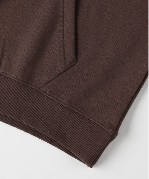 BACK NUMBER（バックナンバー）の「【BACK NUMBER】スウェットジップパーカー (ヘビーオンス/フロントジップ/ゆったり/リラックス/保温性/デイリー)（パーカー・メンズ・ブラウン/ブラック/ネイビー・M/L/XL）」の7枚目の写真