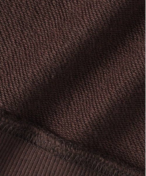 BACK NUMBER（バックナンバー）の「【BACK NUMBER】スウェットジップパーカー (ヘビーオンス/フロントジップ/ゆったり/リラックス/保温性/デイリー)（パーカー・メンズ・ブラウン/ブラック/ネイビー・M/L/XL）」の9枚目の写真