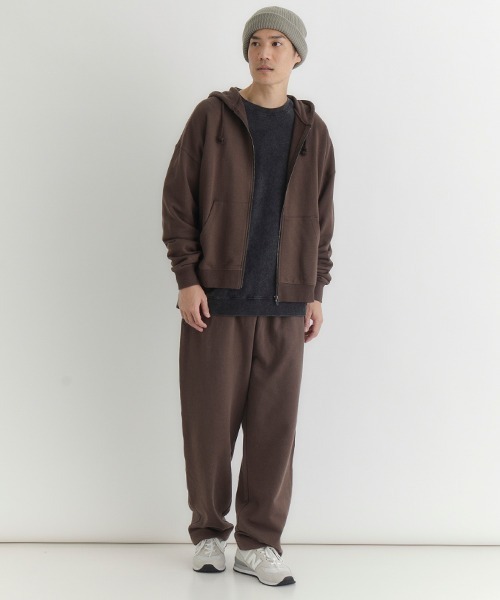 セール】【BACK NUMBER】スウェットジップパーカー (ヘビーオンス