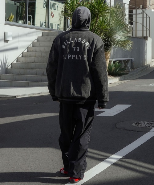 BILLABONG（ビラボン）の「BILLABONG メンズ MELTON STADIUM ジャケット 【2025年秋冬モデル】 @autumn/ビラボンスタジャン(スタジアムジャケット)（ブルゾン・メンズ・ブラック/インディゴブルー・X-LARGE/LARGE/MEDIUM/SMALL）」の14枚目の写真