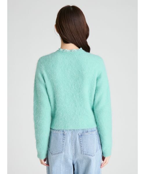 レーストリミングニットカーディガン（カーディガン/ボレロ）｜CELFORD