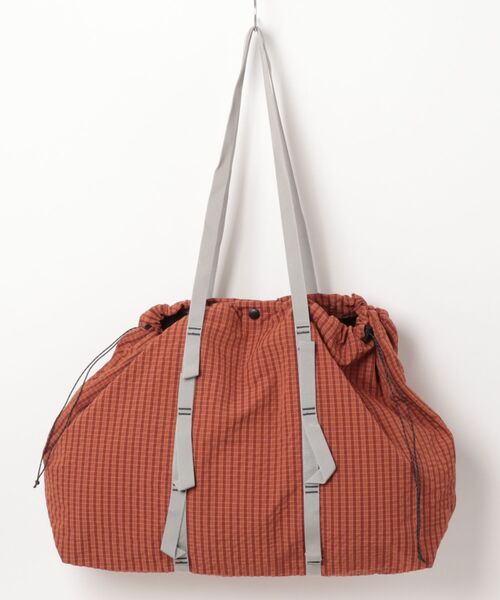 Gramicci（グラミチ）の「【RES】【GRAMICCI】PLAID CLIMBING TOTE（トートバッグ・メンズ・オリーブ/ブラウン・FREE）」の3枚目の写真