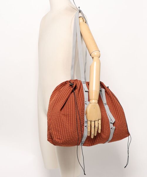 Gramicci（グラミチ）の「【RES】【GRAMICCI】PLAID CLIMBING TOTE（トートバッグ・メンズ・オリーブ/ブラウン・FREE）」の6枚目の写真