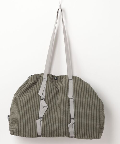 Gramicci（グラミチ）の「【RES】【GRAMICCI】PLAID CLIMBING TOTE（トートバッグ・メンズ・オリーブ/ブラウン・FREE）」の15枚目の写真