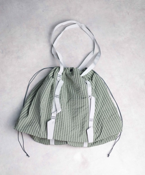 Gramicci（グラミチ）の「【RES】【GRAMICCI】PLAID CLIMBING TOTE（トートバッグ・メンズ・オリーブ/ブラウン・FREE）」の8枚目の写真
