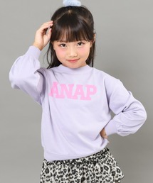 ANAP kids（アナップキッズ）の「ロゴ プリント スウェット（スウェット・キッズ）」