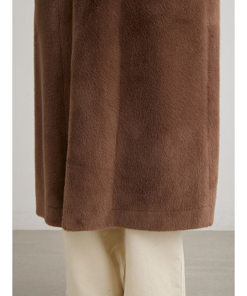 セール】フェイクファーロングフードコート（その他アウター