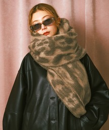 BAYFLOW | レオパードボリュームマフラー(マフラー)