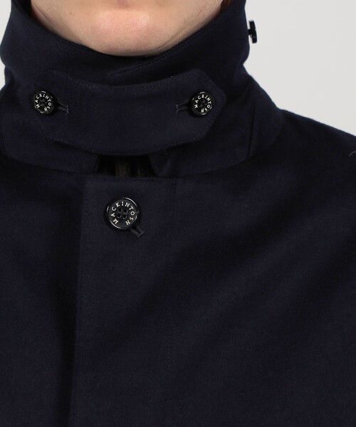 MACKINTOSH DUNKELD Loro Piana RAIN SYSTEM ウールステンカラーコート