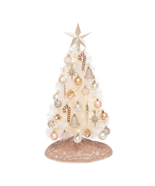 Francfranc クリスマツスリー クリスマスツリー スターターセット 60cm ホワイト（インテリア雑貨