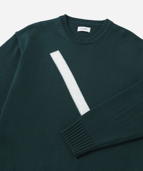 Saturdays NYC（サタデーズ ニューヨークシティ ）の「Greg Slash Sweater（ニット/セーター・メンズ・グリーン/イエロー/ブラック・L/M/S/XL）」の11枚目の写真