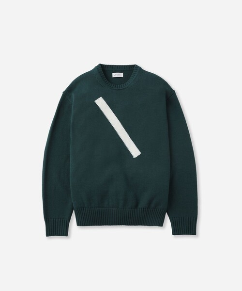 Saturdays NYC（サタデーズ ニューヨークシティ ）の「Greg Slash Sweater（ニット/セーター・メンズ・グリーン/イエロー/ブラック・L/M/S/XL）」の16枚目の写真