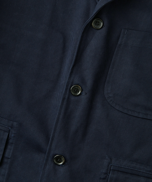 OUTSTANDING(アウトスタンディング)の「HIGH DENSITY COTTON CLASSIC 3-BUTTON JACKET_NAVY(テーラードジャケット・メンズ・その他・SMALL/MEDIUM/LARGE)」の7枚目の写真