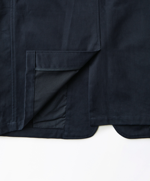 OUTSTANDING(アウトスタンディング)の「HIGH DENSITY COTTON CLASSIC 3-BUTTON JACKET_NAVY(テーラードジャケット・メンズ・その他・SMALL/MEDIUM/LARGE)」の10枚目の写真