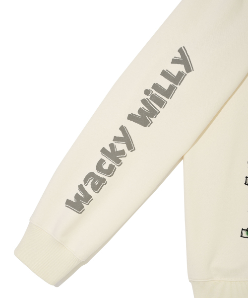 Wacky WiLLy(ワッキーウィリー)の「スプレーグラフィック スウェットクリーム(スウェット・レディース・その他・SMALL/MEDIUM/LARGE/X-LARGE/X-SMALL)」の8枚目の写真