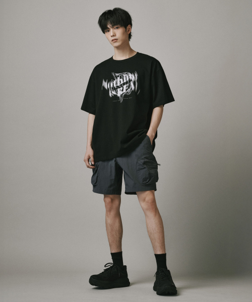 Verdnt（バーダント）の「ナッツ半袖Tシャツ[ブラック]（Tシャツ/カットソー・レディース・ブラック・SMALL/MEDIUM/LARGE/X-SMALL）」の7枚目の写真