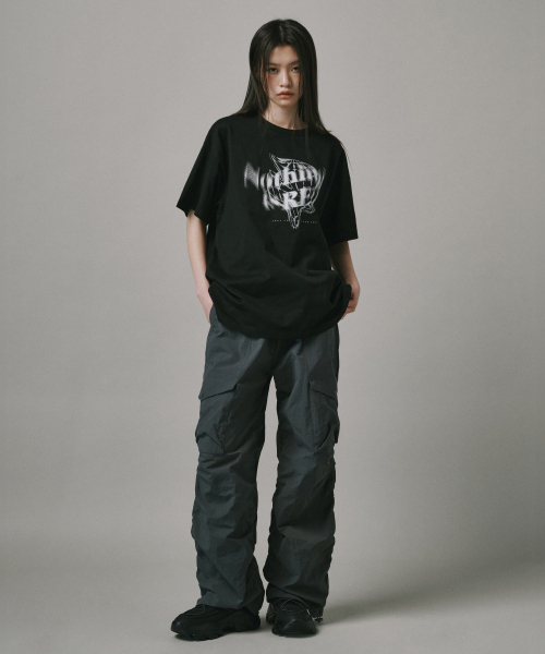 Verdnt（バーダント）の「ナッツ半袖Tシャツ[ブラック]（Tシャツ/カットソー・レディース・ブラック・SMALL/MEDIUM/LARGE/X-SMALL）」の4枚目の写真