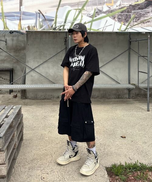 Verdnt（バーダント）の「ナッツ半袖Tシャツ[ブラック]（Tシャツ/カットソー・レディース・ブラック・SMALL/MEDIUM/LARGE/X-SMALL）」の3枚目の写真