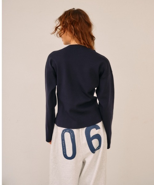 null.(ヌル)の「06th Anniv コラボレーションスウェットパンツ(スウェットパンツ・レディース・ネイビー/ブルー/オートミール・F)」の6枚目の写真
