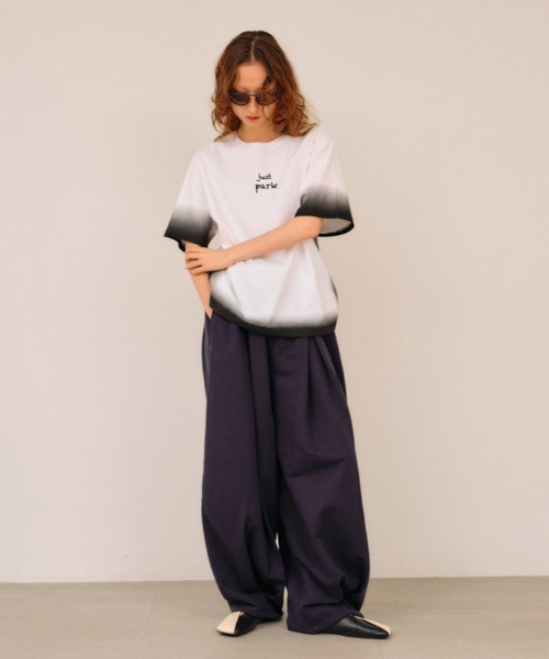 null.(ヌル)の「06th Anniv コラボレーションスウェットパンツ(スウェットパンツ・レディース・ネイビー/ブルー/オートミール・F)」の11枚目の写真