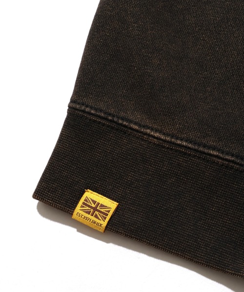 COBMASTER(コブマスター)の「【COBMASTER/コブマスター】裏毛 パウダー加工 焚火クマ カレッジデザイン クルーネック スウェット(スウェット・メンズ・ブラック/オートミール/グリーン・M(38)/L(40)/XL(42))」の18枚目の写真