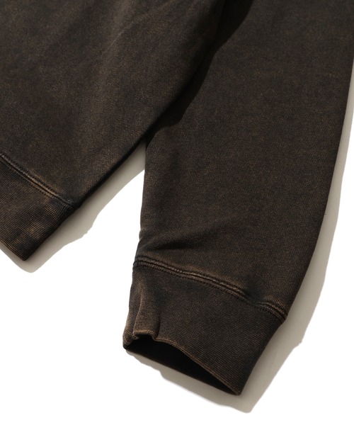 COBMASTER(コブマスター)の「【COBMASTER/コブマスター】裏毛 パウダー加工 焚火クマ カレッジデザイン クルーネック スウェット(スウェット・メンズ・ブラック/オートミール/グリーン・M(38)/L(40)/XL(42))」の20枚目の写真