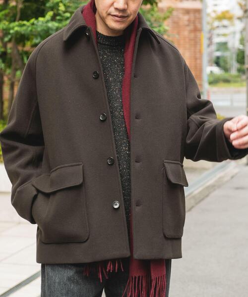 セール】ニットメルトン パデット ショートコート（その他アウター