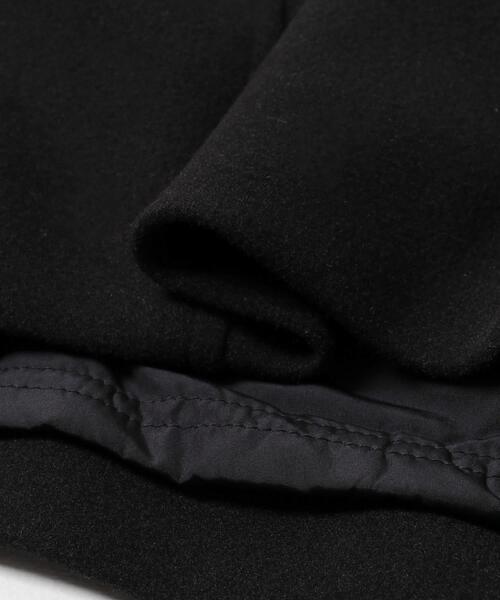 URBAN RESEARCH DOORS（アーバンリサーチドアーズ）の「ニットメルトン パデット ショートコート（その他アウター・メンズ・ブラック/ブラウン・MEDIUM/LARGE）」の5枚目の写真