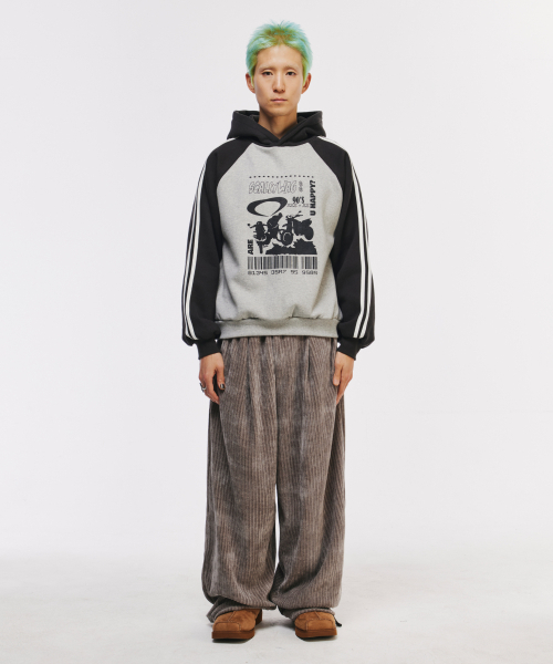 SCALLYWAG（スカリーワグ）の「イージーコーデュロイワイドパンツ[ウォームターフ]（スウェットパンツ・レディース・その他・MEDIUM/LARGE）」の12枚目の写真