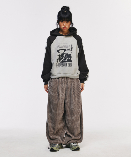 SCALLYWAG（スカリーワグ）の「イージーコーデュロイワイドパンツ[ウォームターフ]（スウェットパンツ・レディース・その他・MEDIUM/LARGE）」の13枚目の写真