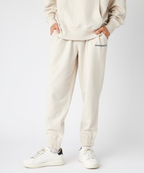 Ocean Pacific（オーシャンパシフィック）の「【OP:オーピー】ロゴスウェットパンツ　ユニセックス（スウェットパンツ・メンズ・ブラック/グレー/バーガンディー/ベージュ・MEDIUM/LARGE）」の3枚目の写真