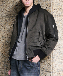 DIVEIN（ダイブイン）の「REVERSIBLE MA-1 JACKET (BROWN)（ブルゾン）」