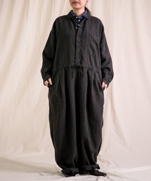 Brocante（ブロカント）の「[Brocante / ブロカント] リネンキャンバス リンネルコンビネゾン（つなぎ/オールインワン）」