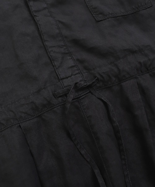 Brocante（ブロカント）の「[Brocante / ブロカント] リネンキャンバス リンネルコンビネゾン（つなぎ/オールインワン・レディース・ブラック・2）」の14枚目の写真